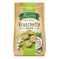 Maretti Bruschette Sour Cream & Onion Chips 70g