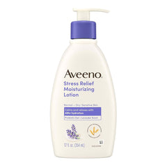 Aveeno Strees Relief Calms& Relaxes Lavender Lotion 354ml