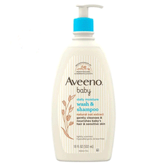 Aveeno Baby Wash & Shampoo 532ml