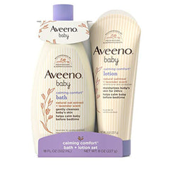 Aveeno Baby Calming Comfort Bath+Lotion Set