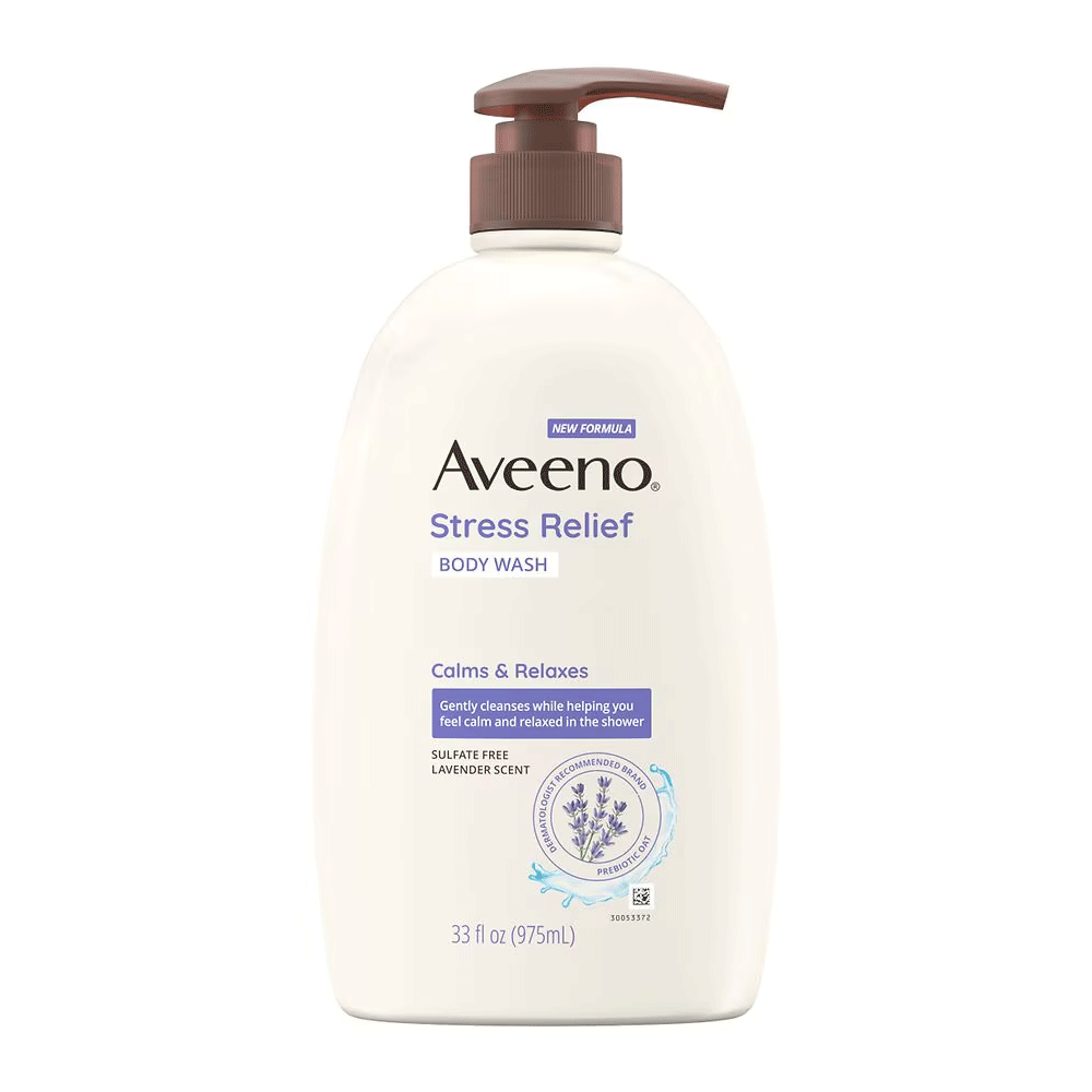 Aveeno Stress Relief Calms & Relaxes Body Wash 975ml