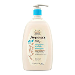Aveeno Baby Daily Moisture Wash & Shampoo 976ml