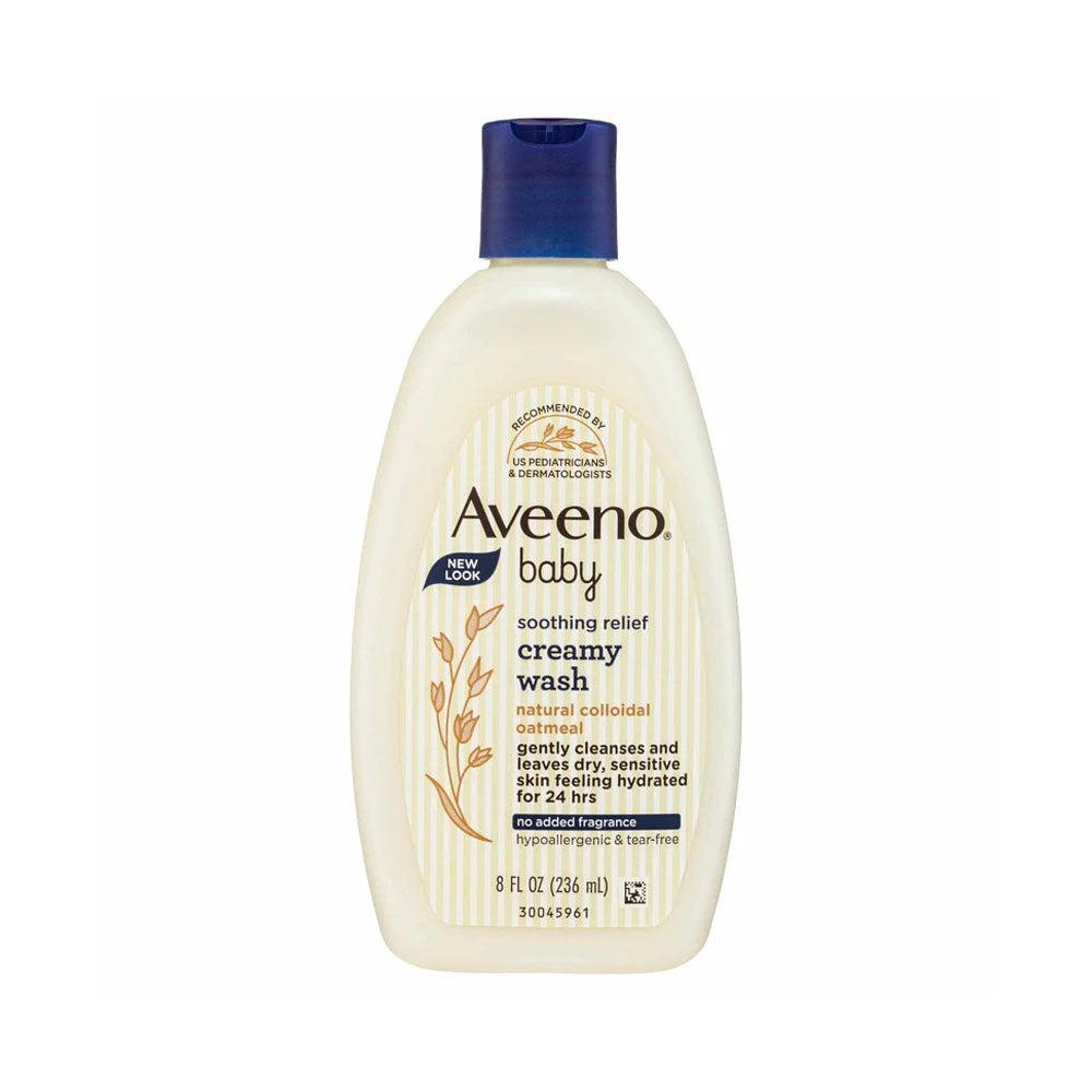 Aveeno Baby Soothing Relief Creamy Wash 236ml