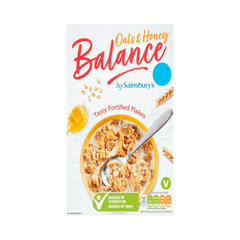Sainsbury's Balance Oat & Honey Flakes 500g