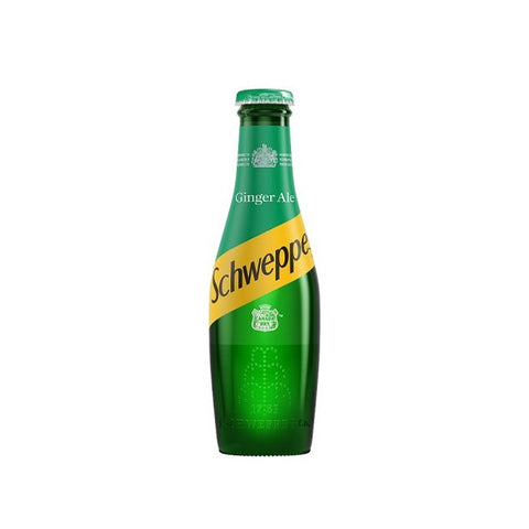 Schweppes Ginger Ale Glass Bottle 200ml
