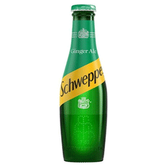 Schweppes Ginger Ale Glass Bottle 200ml