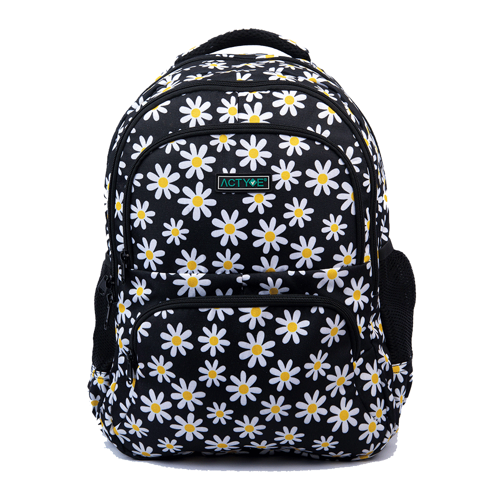 Actyve Flora Fusion Backpack Black