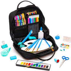 Actyve Art Kit Flora Black