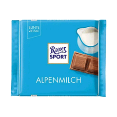 Ritter Sport Alpine Milk Chocolate 100g