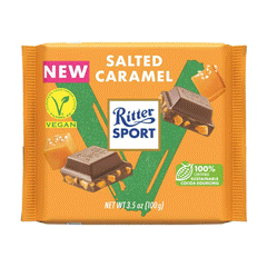 Ritter Sport Salted Caramel Chocolate 100gm