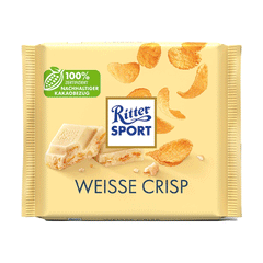 Ritter Sport White + Crisp 100g