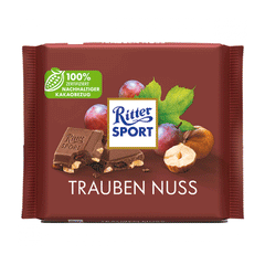 Ritter Sport Trauben Nuss Chocolate 100g