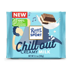 Ritter Sport Chill Out Creamy Milk Chocolate 100g