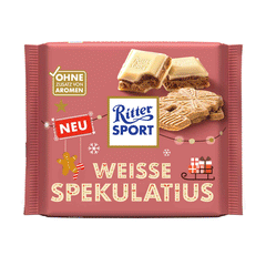 Ritter Sport Weisse Spekulatius Chocolate 100g
