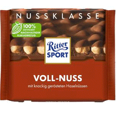 Ritter Sport Voll-Nuss Chocolate 100g
