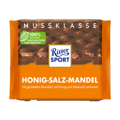 Ritter Sport Hoing-Salz-Mandel Chocolate 100g