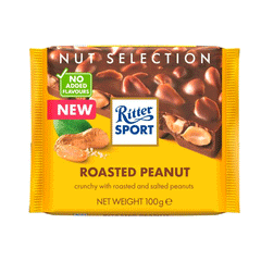 Ritter Sport Roasted Peanut Chocolate 100g