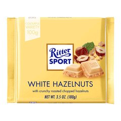 Ritter Sport White Hazelnuts 100g