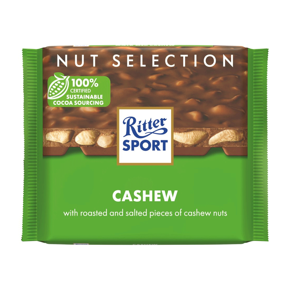 Ritter Sport Cashew Choclate 100g