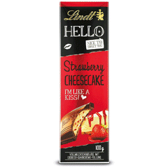 Lindt Chocolate Hello Strawberry Cheese Cake 100g