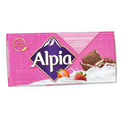 Alpia Strawberry Yogurt Milk Chocolate 100g