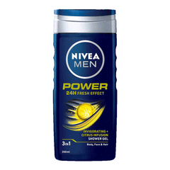 Nivea Men Power 24h Fresh Effect Shower Gel 250ml