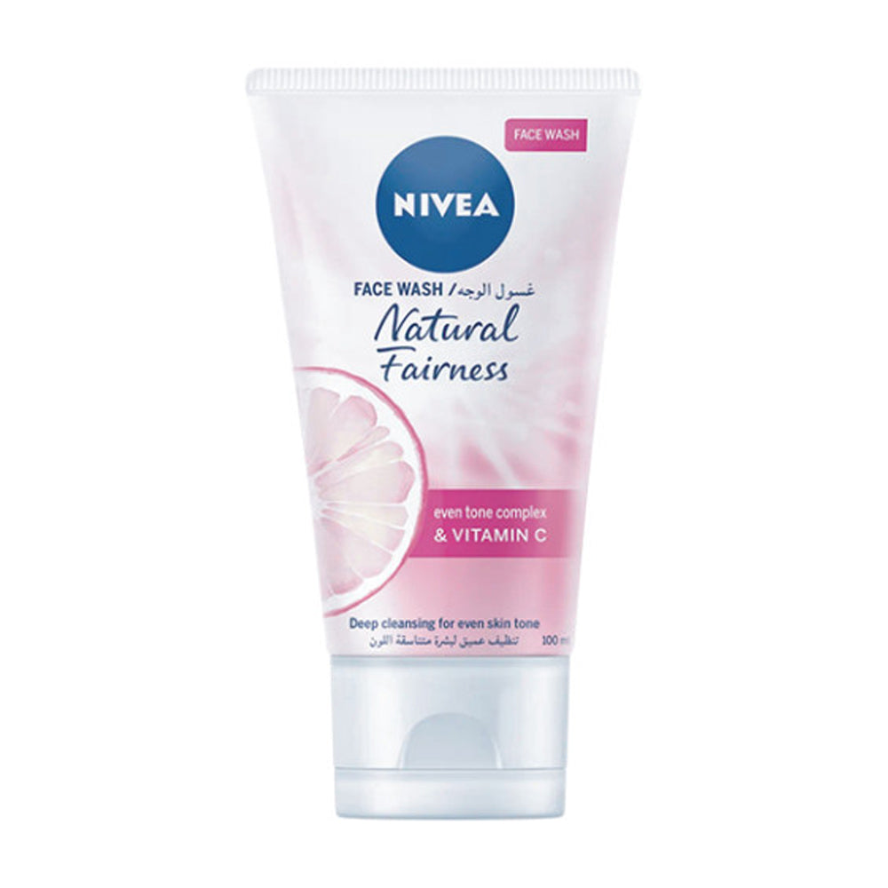 Nivea Natural Fairness Face Wash Deep Cleansing 100g