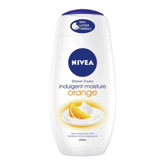 Nivea Caring Shower Cream Orange With Nourishing Bamboo 250ml