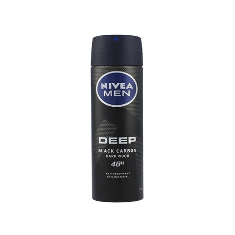 Nivea Men Deep Black Carbon Body Spray 150ml