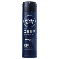 Nivea Men Deep Black Carbon Body Spray 150ml