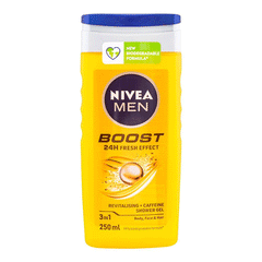 Nivea Men Boost 24h Fresh Effect Shower Gel 3in1 250ml