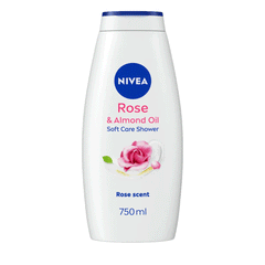 Nivea Rose & Almond Oil Shower Gel 750ml