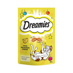 Dreamies With With Delicious Chees 60g