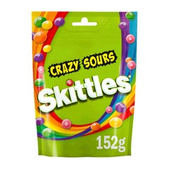 Skittles Fruits Crazy Sours 152g