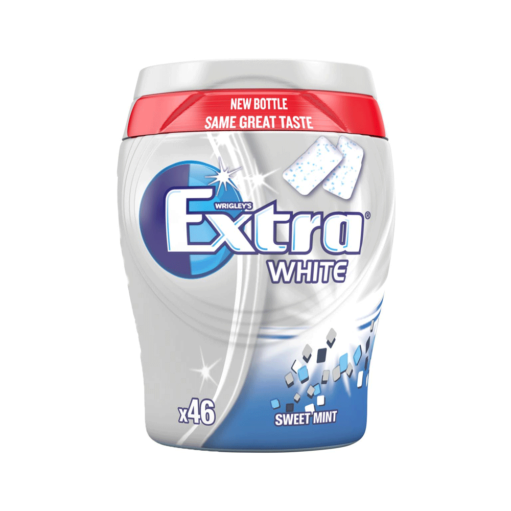 Wrigley's Extra White Sweet Mint 46pcs 64g