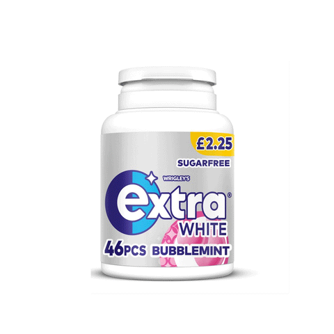 Wrigley's Extra White Bubblemint Gums 46s – Springs Stores (Pvt) Ltd