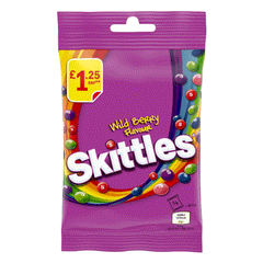 Skittles Wild Berry Flavour Candy 109g