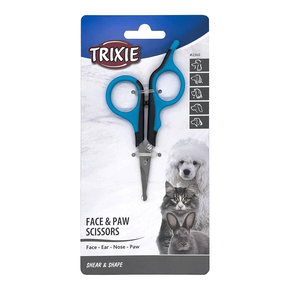 Trixie Face & Paw Scissors 2360