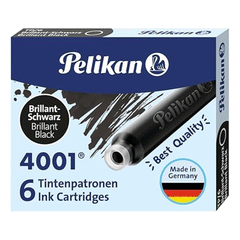 Pelikan Ink Cartridges Brilliant Black 6s
