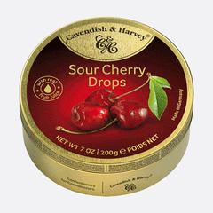 Cavendish & Harvey Sour Cherry Drops 175g
