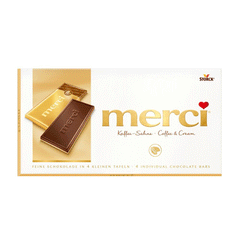Storck Merci Coffee & Cream Chocolate 100g