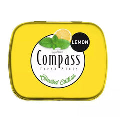 Compass Lemon Sugar Free Fresh Mints 14g