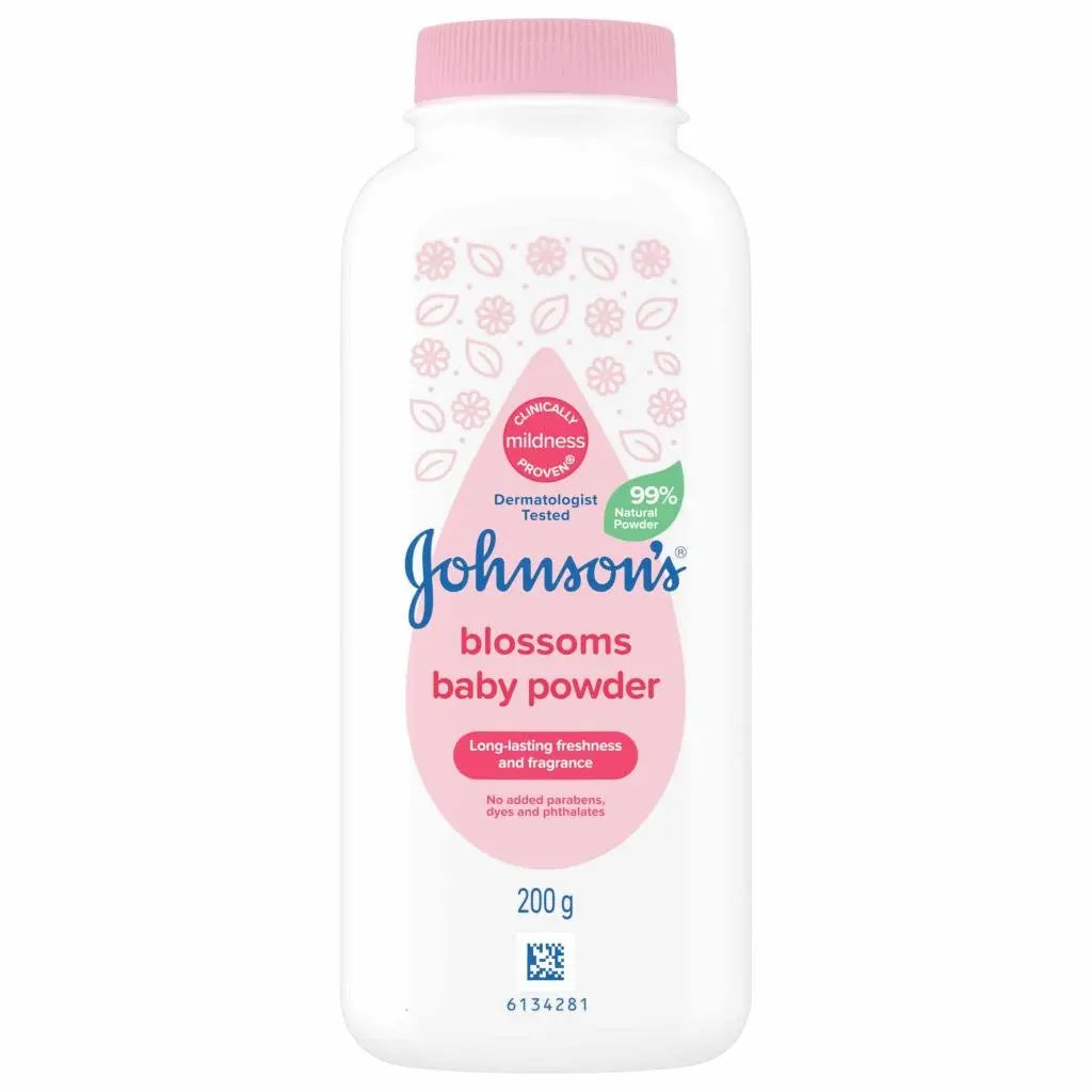 Johnsons Cornstarch Blossoms Baby Powder 200g