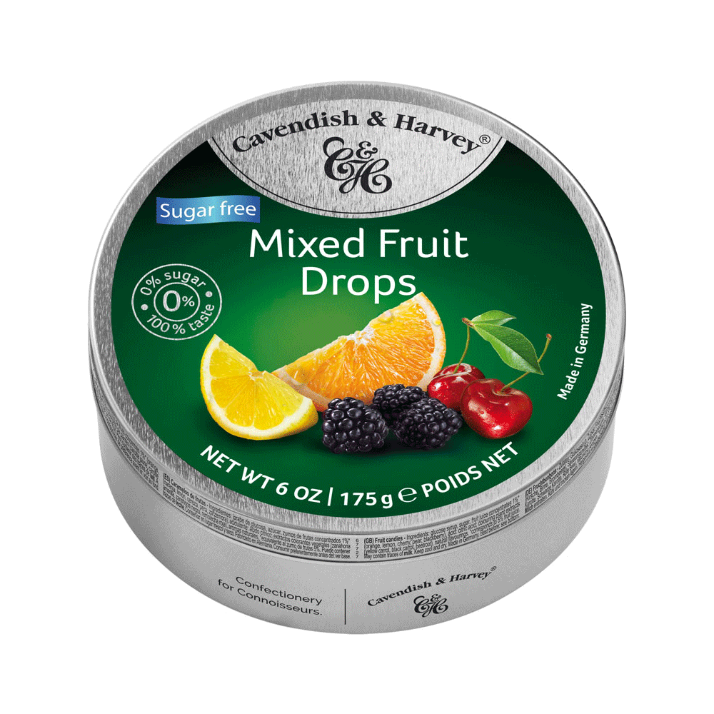 Cavendish & Harvey Mix Fruit Sf Candie 175g