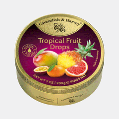 Cavendish & Harvey Tropical Fruit Drops 200g