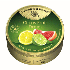 Cavendish & Harvey Citrus Fruit Drops 200g