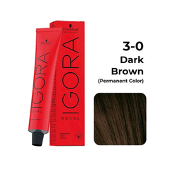 Schwarzkopf Igora Royal Hair Creme 3-0 Dark Brown Natural 60ml