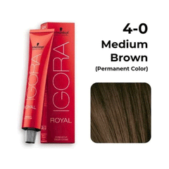 Schwarzkopf Igora Royal Hair Creme 4-0 Medium Brown Natural 60ml