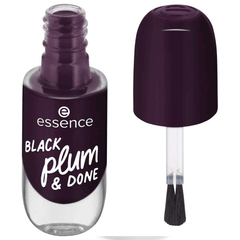 Essence Gel Nail Colour Black Plum & D 84