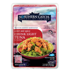 Northern Catch Sweet & Spicy Chunk Light Tuna In Water 70g